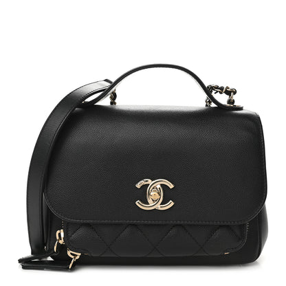 Chanel Caviar Quilted Small Business Affinity Flap Black 1 of 10