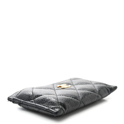 Chanel Caviar Quilted Card Holder Black 4 of 11