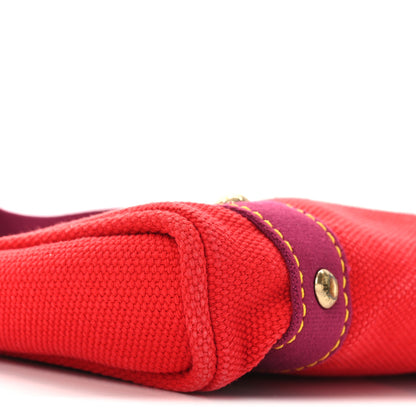 Louis Vuitton Antigua Cabas PM Red 8 of 9