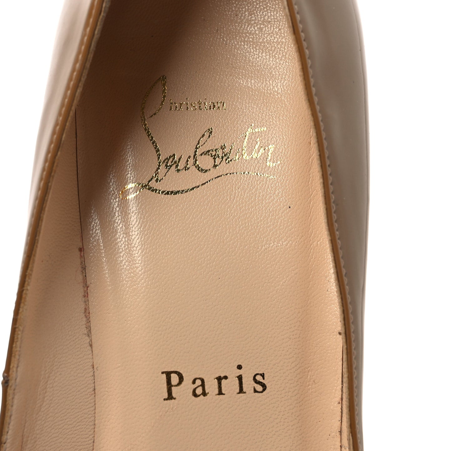Patent New Very Prive 120 Pumps 38.5 Nude