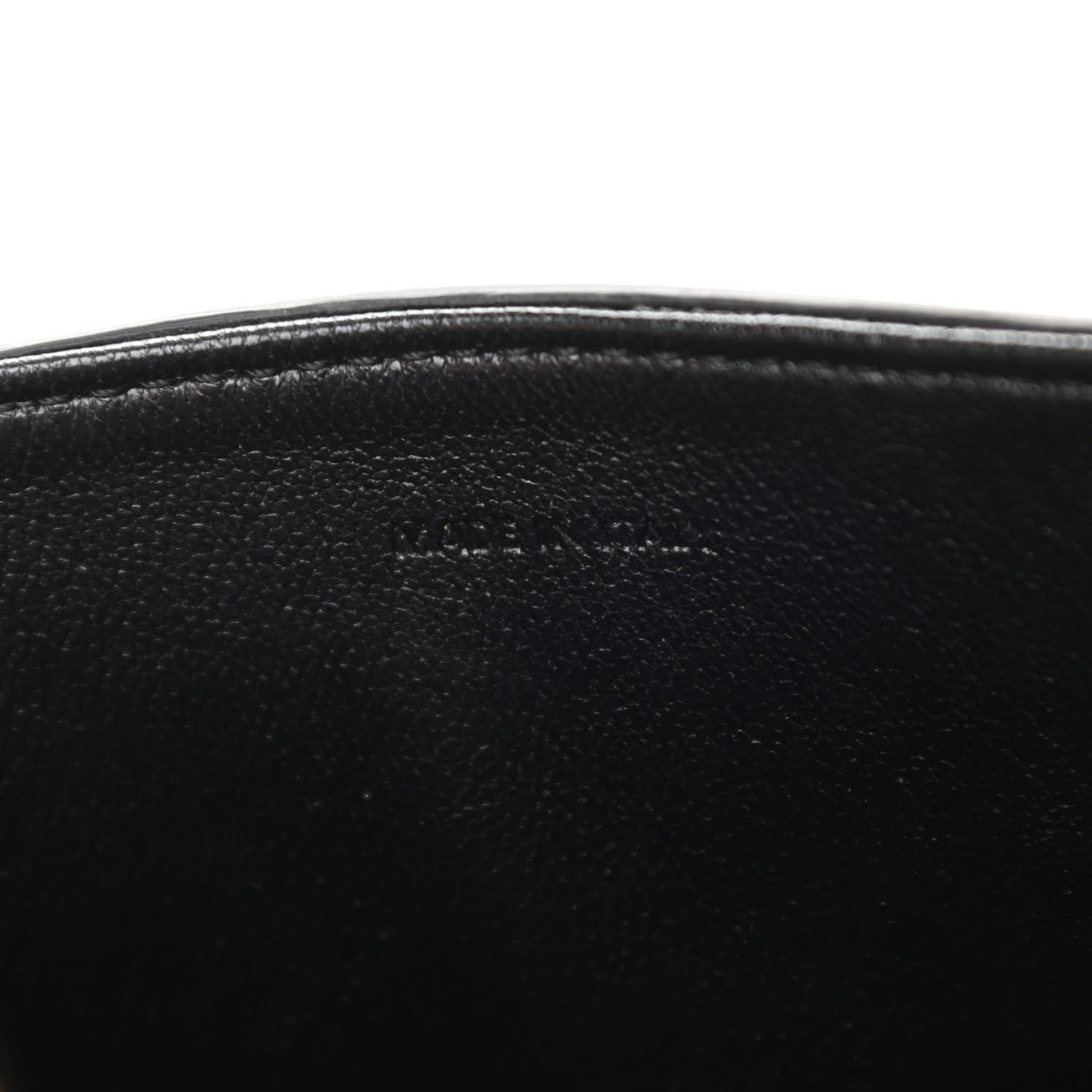 Celine Patent Calfskin Besace Small 16 Black 7 of 8