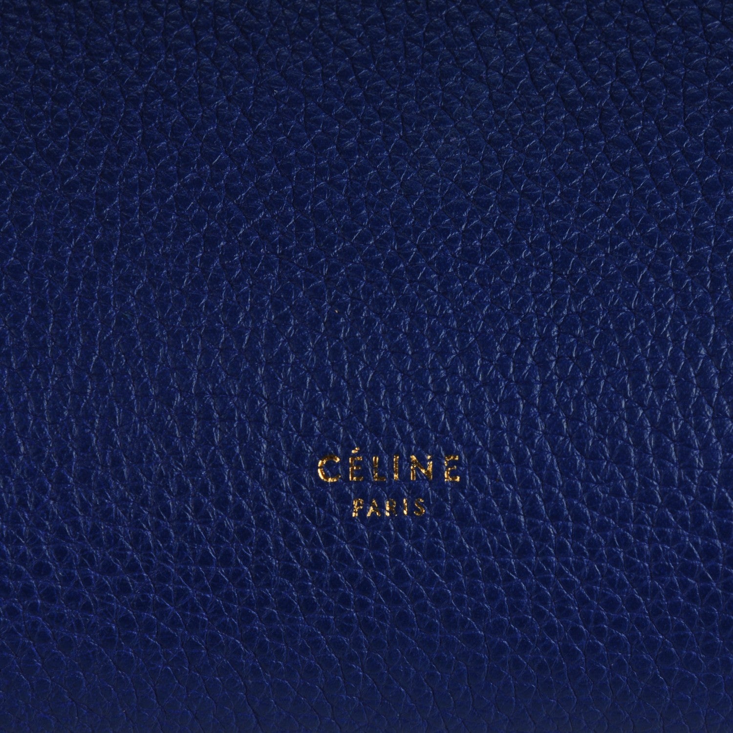 Celine Baby Grained Calfskin Mini Belt Bag Indigo 9 of 9
