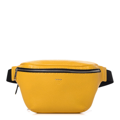 Fendi Cuoio Romano Selleria Metal Stitch Stamp Patch Belt Bag Sunflower 1 of 10