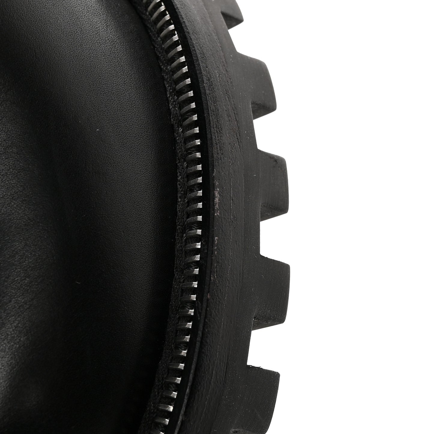 Calfskin Star Trail Ankle Boots 41 Black