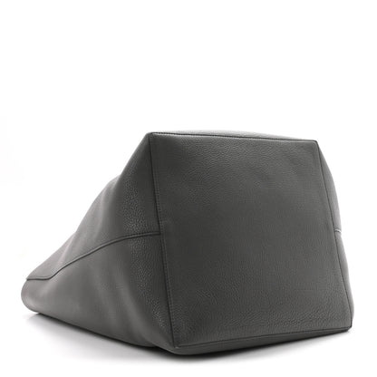 The Row Grained Calfskin Park Tote Three Charcoal 5 of 11