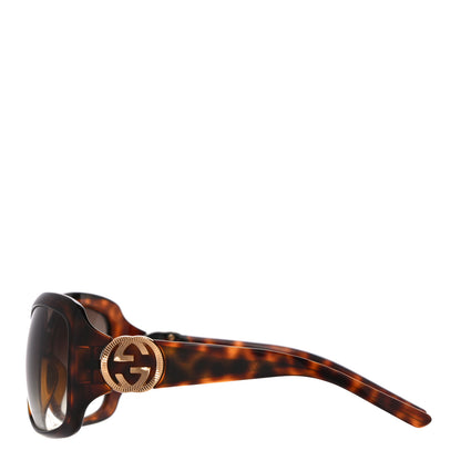Gucci Acetate Square Frame GG 3164/S Sunglasses Havana 2 of 7