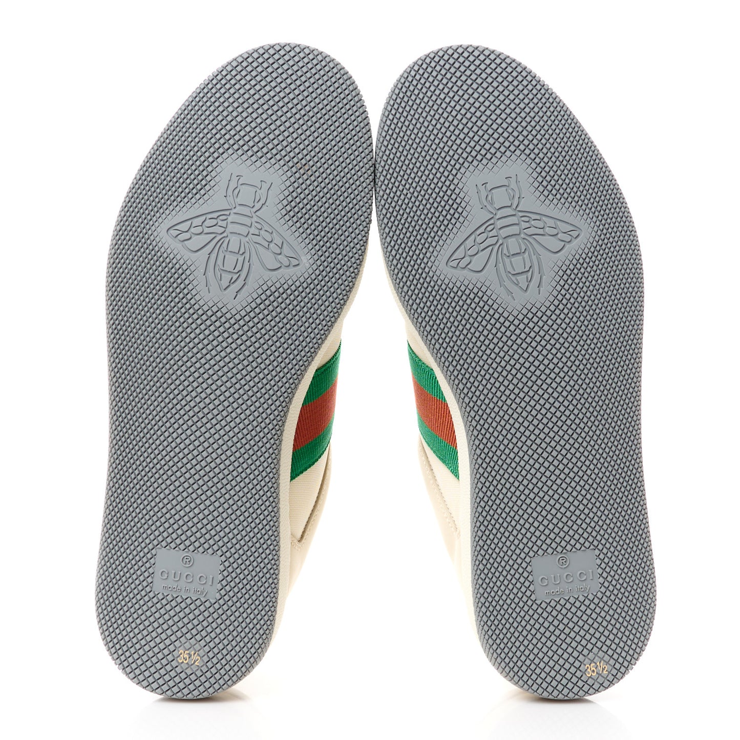 Nylon Nubuck Web Womens Screener Sneakers 35.5 Mystic White Dusty Milk