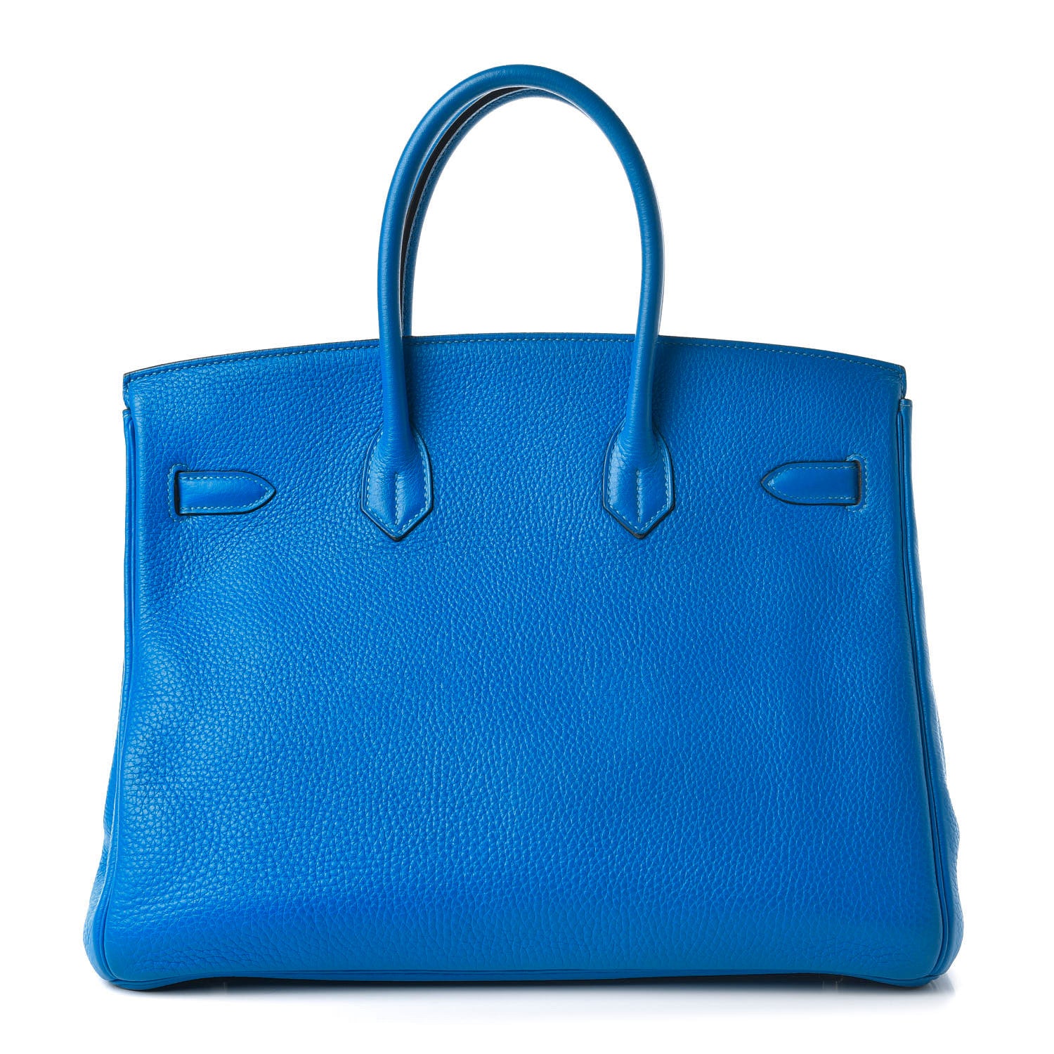 Hermes Taurillon Clemence Birkin 35 Bleu Hydra 3 of 32
