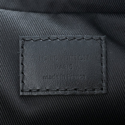 Louis Vuitton Calfskin Monogram Shadow Duo Messenger Black 6 of 10