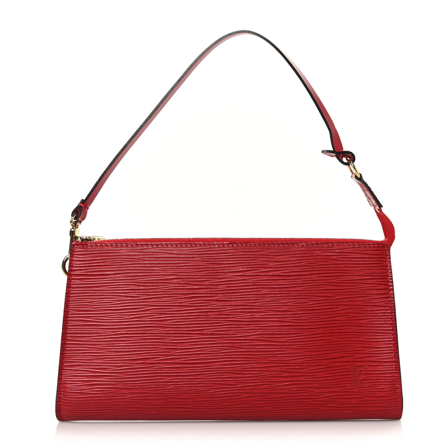 Epi Pochette Accessories 24 Castillan Red