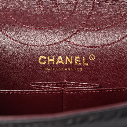 Chanel Aged Calfskin Quilted 2.55 Reissue 226 Flap Black 6 of 12
