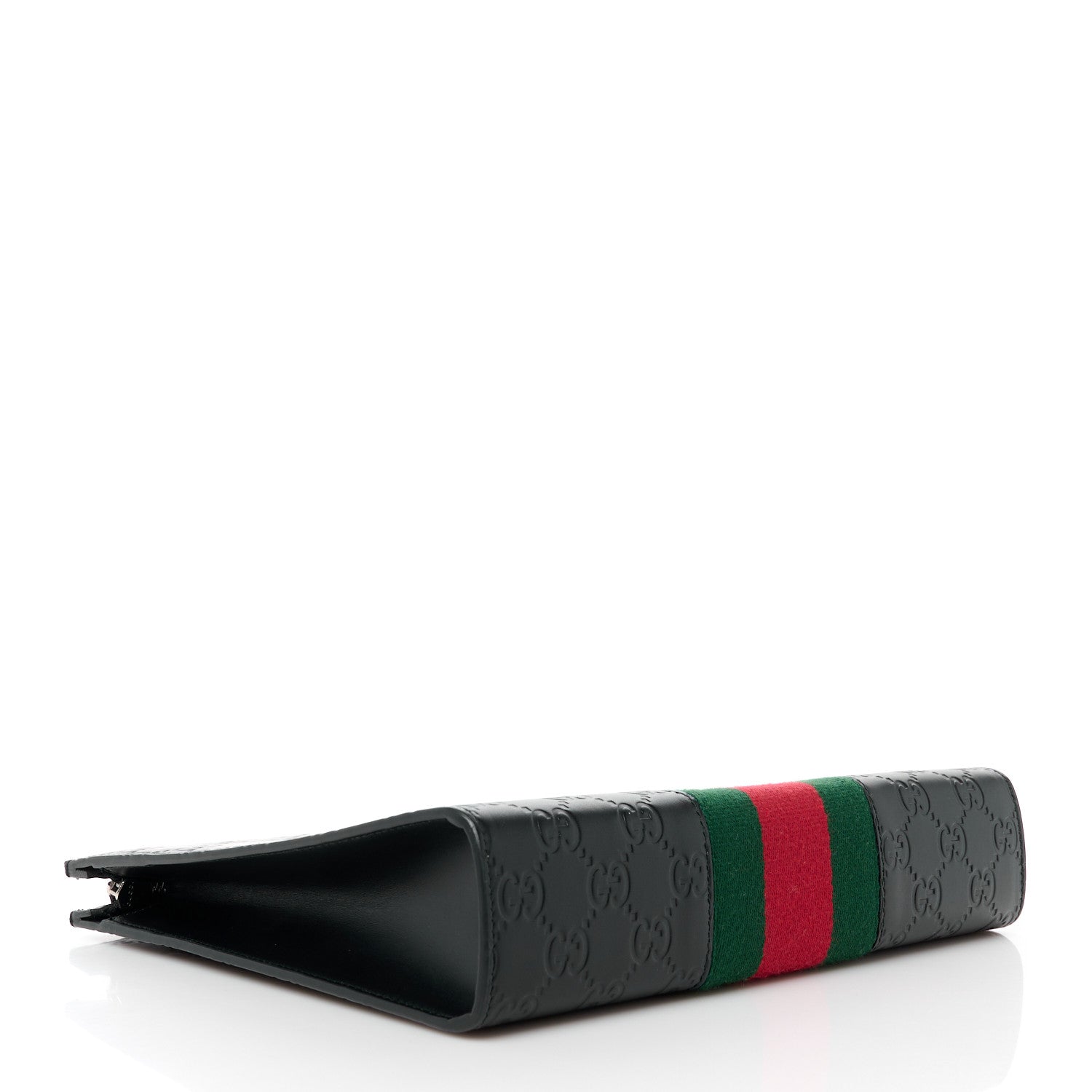 Gucci Guccissima Signature Web New Web Cosmetic Case Black 4 of 10