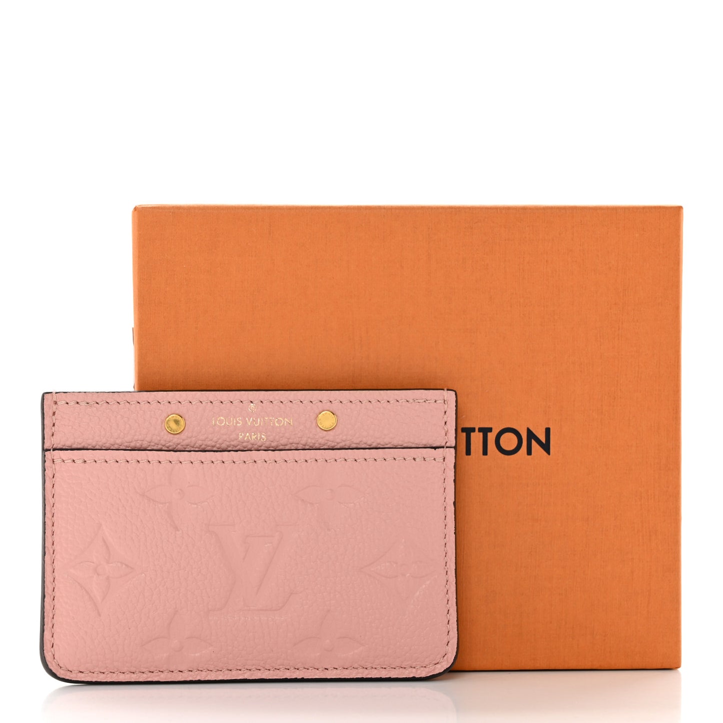 Empreinte Card Holder Rose Poudre