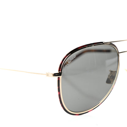 Saint Laurent Aviator Classic SL 294 Sunglasses Gold Red 6 of 6