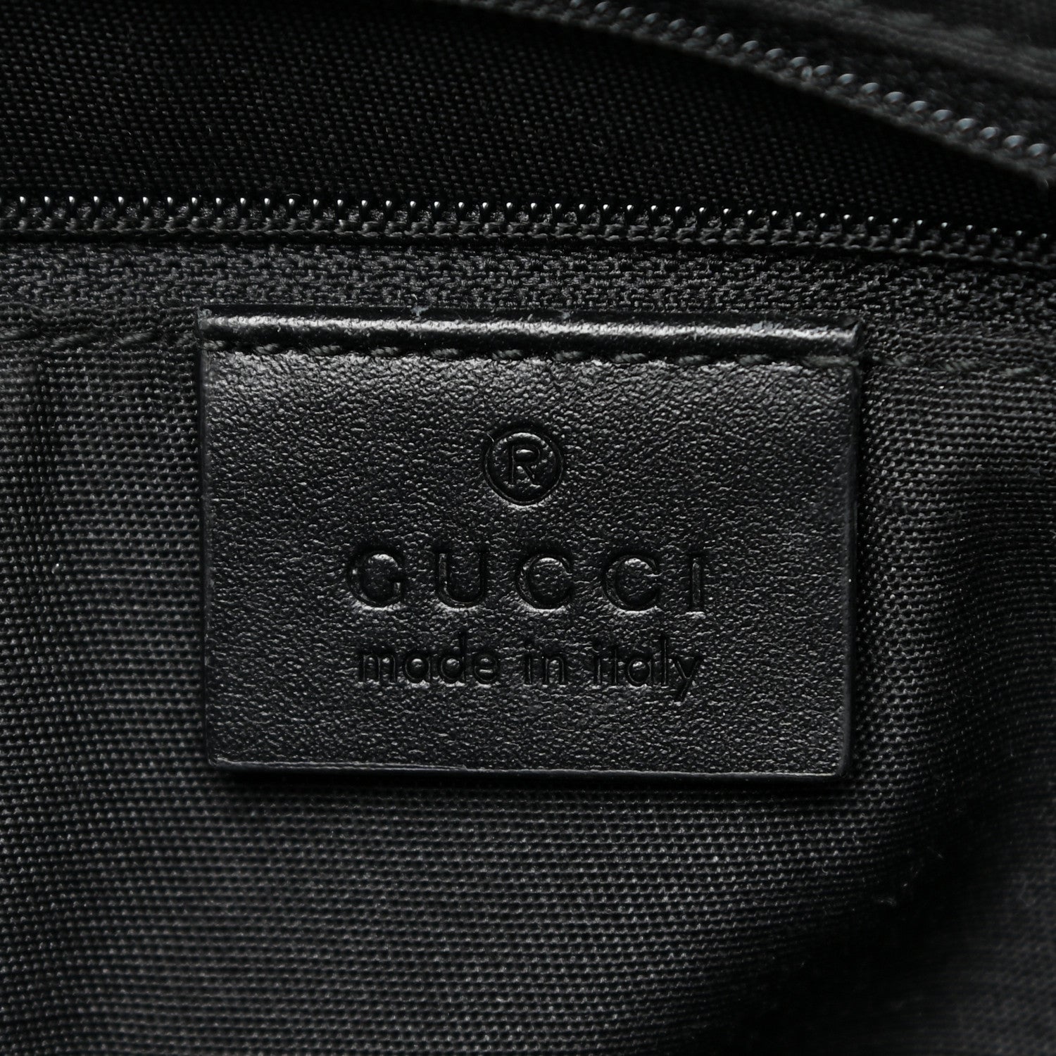 Gucci GG Monogram Web Flat Messenger Bag Black 6 of 18