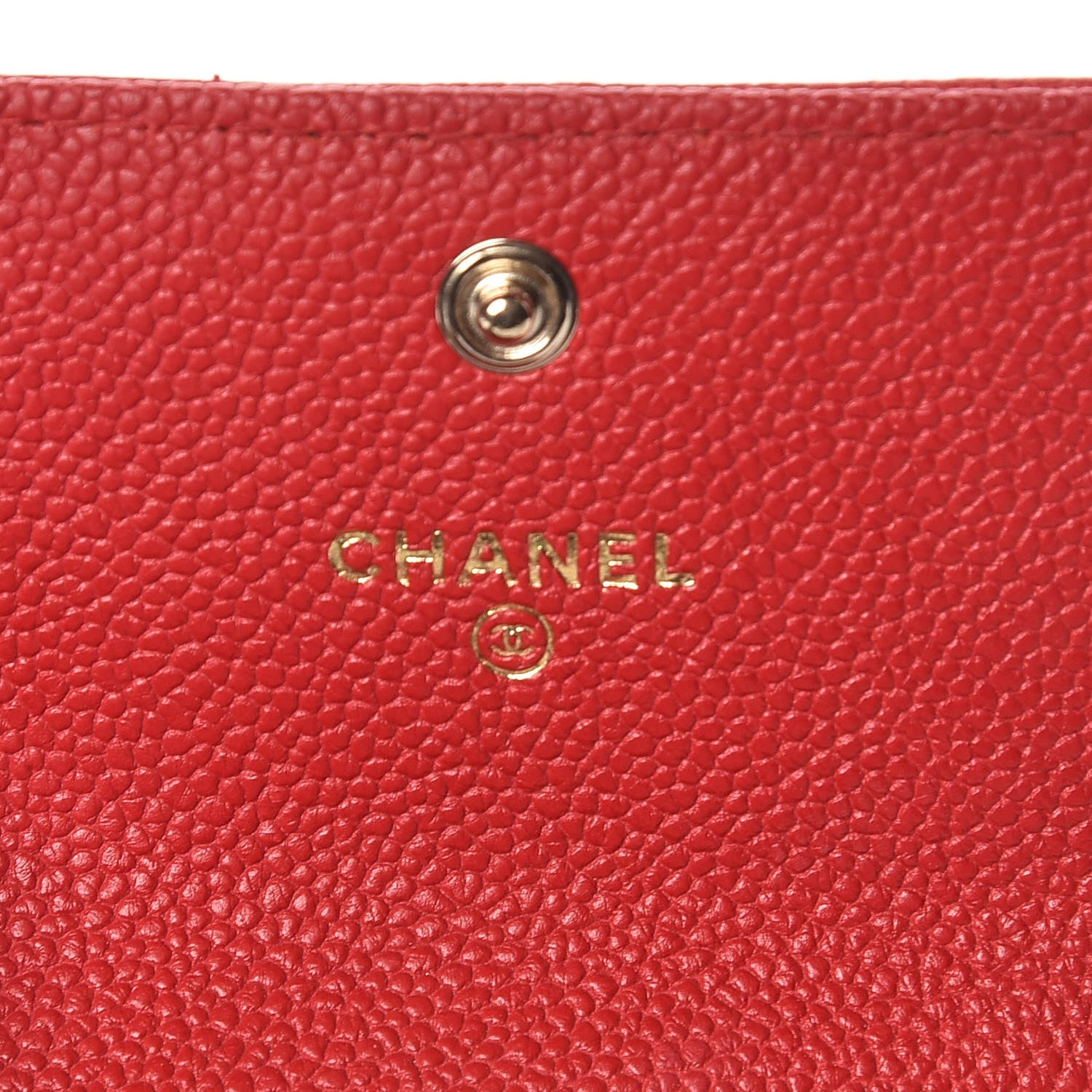 Chanel Caviar Chevron Quilted Boy Card Holder Wallet Dark Red 10 of 12