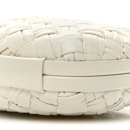 Bottega Veneta Foulard Intrecciato Minaudiere Knot Clutch Bone 7 of 13