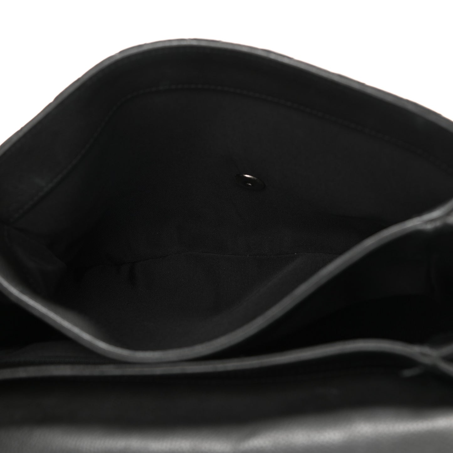 Caviar Quilted Medium Rock In Rome Single Flap Black