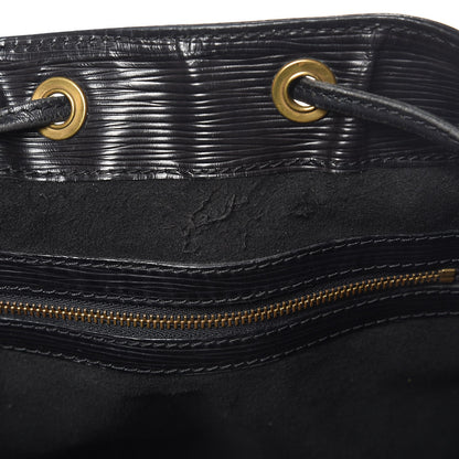 Louis Vuitton Epi Petit Noe Black 7 of 13