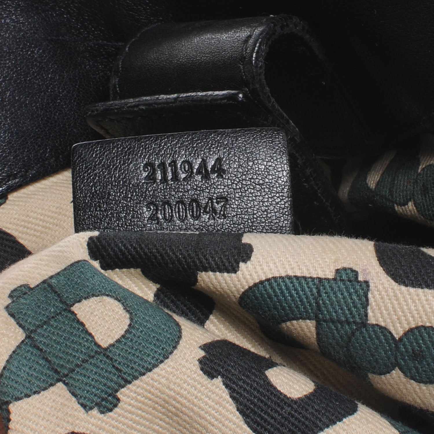 Gucci Guccissima Medium Sukey Tote Black 7 of 7