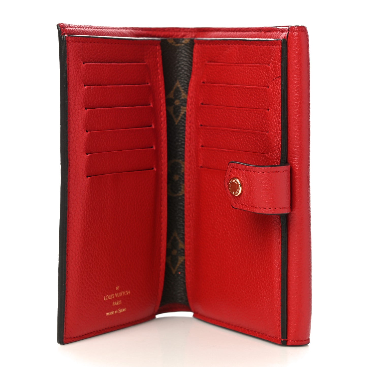Monogram Pallas Compact Wallet Cherry