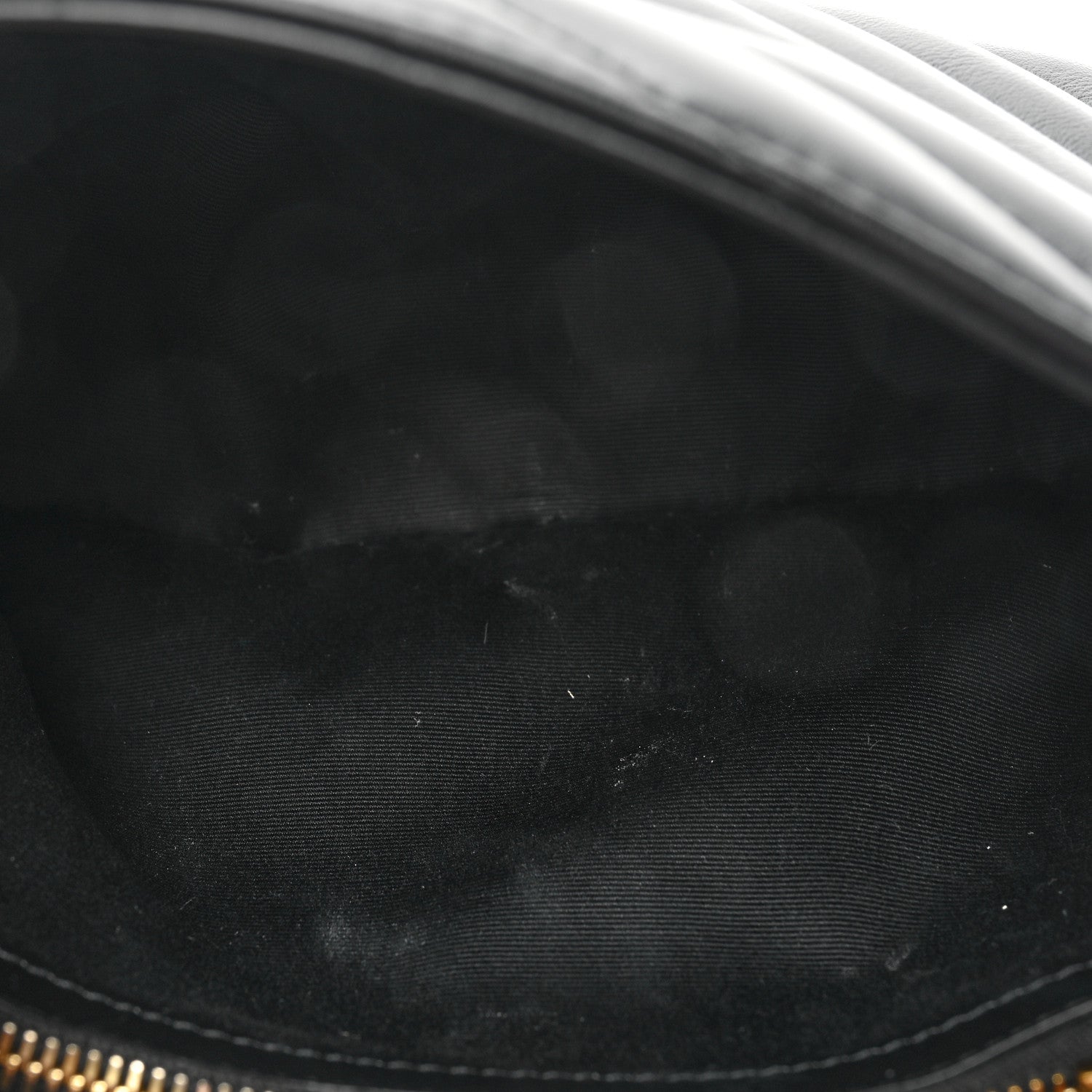 Saint Laurent Calfskin Y Quilted Monogram Small Loulou Chain Satchel Black 12 of 13
