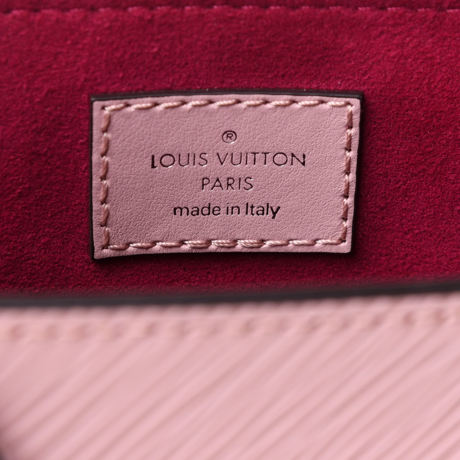 Louis Vuitton Epi Sac Plat BB Rose Ballerine 7 of 11