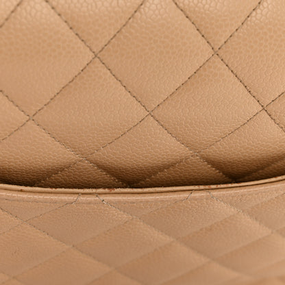 Chanel Caviar Quilted Jumbo Double Flap Beige Clair 14 of 14