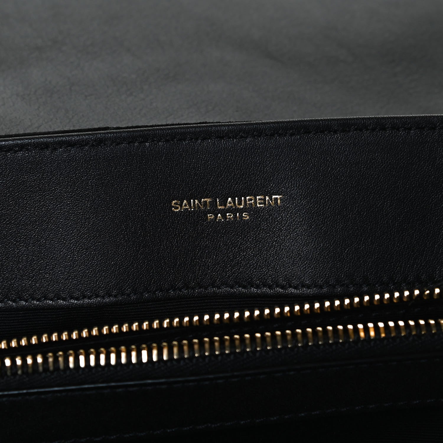 Saint Laurent Suede Y Quilted Monogram Medium Loulou Chain Satchel Black 11 of 20