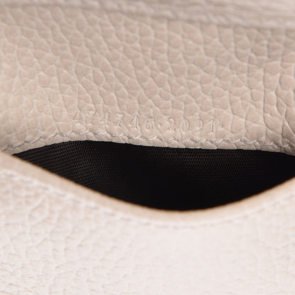 Gucci Dollar Calfskin GG Marmont Wallet Mystic White 7 of 8