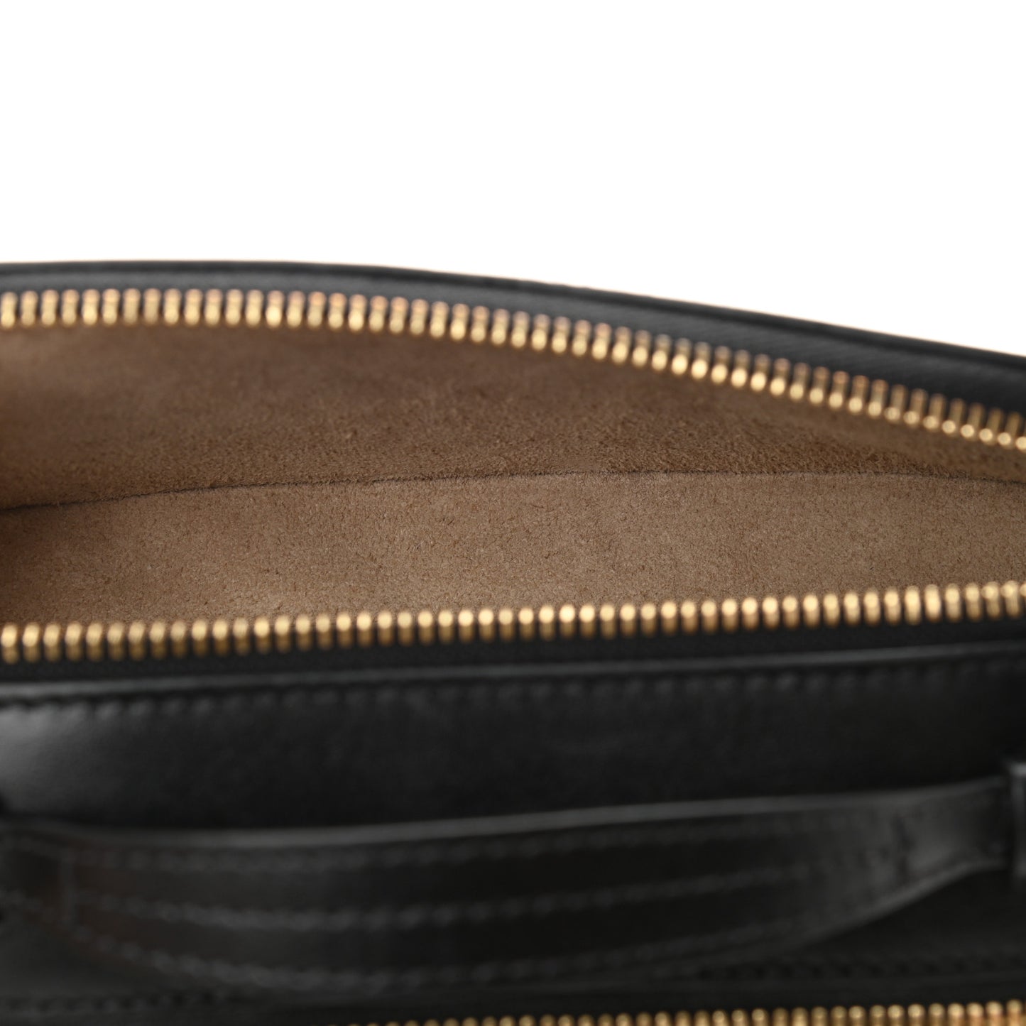 Calfskin Mini C Vanity Bag Black
