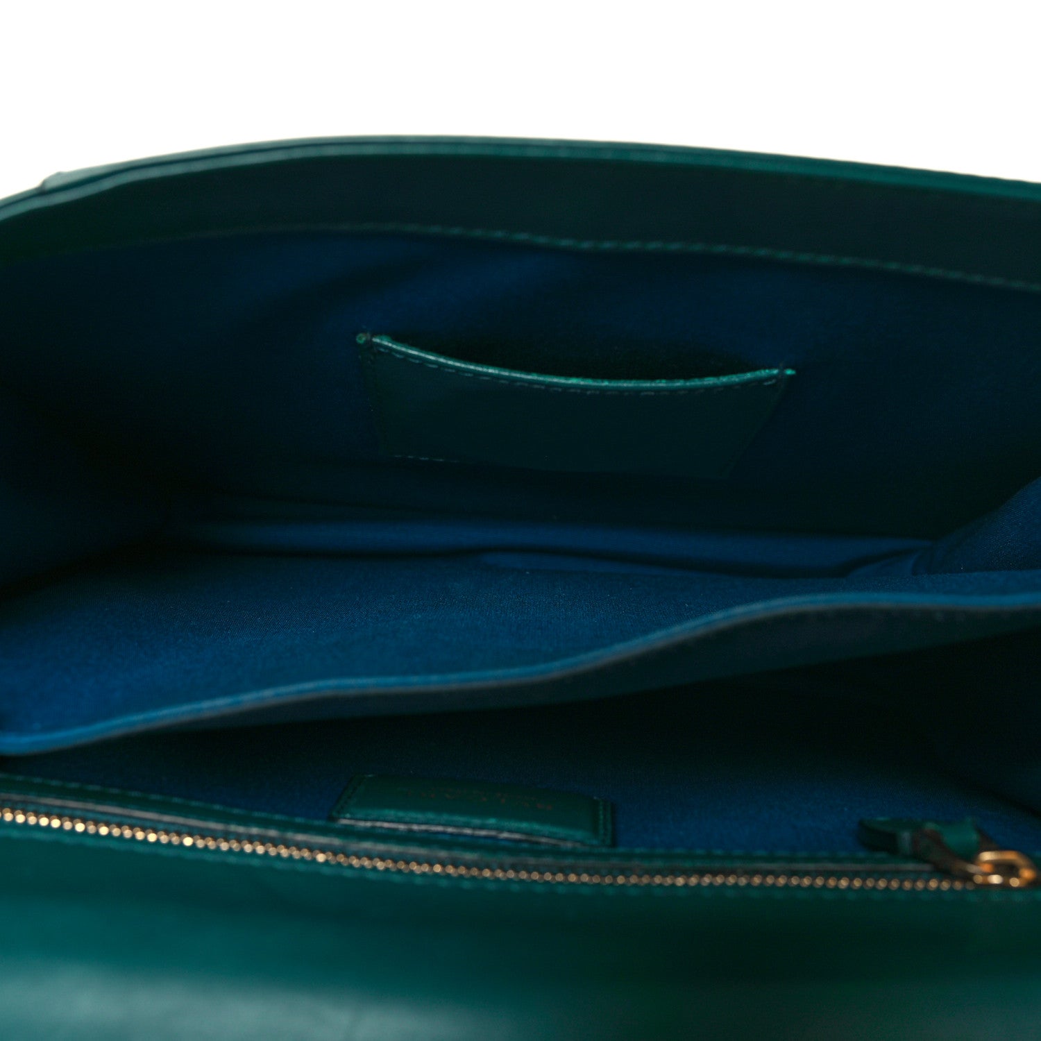 Bulgari Calfskin Large Serpenti Forever Top Handle Emerald Green 6 of 12