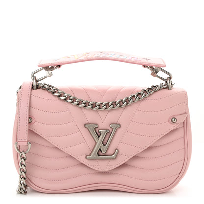 Louis Vuitton Calfskin New Wave Chain MM Smoothie Pink 1 of 11
