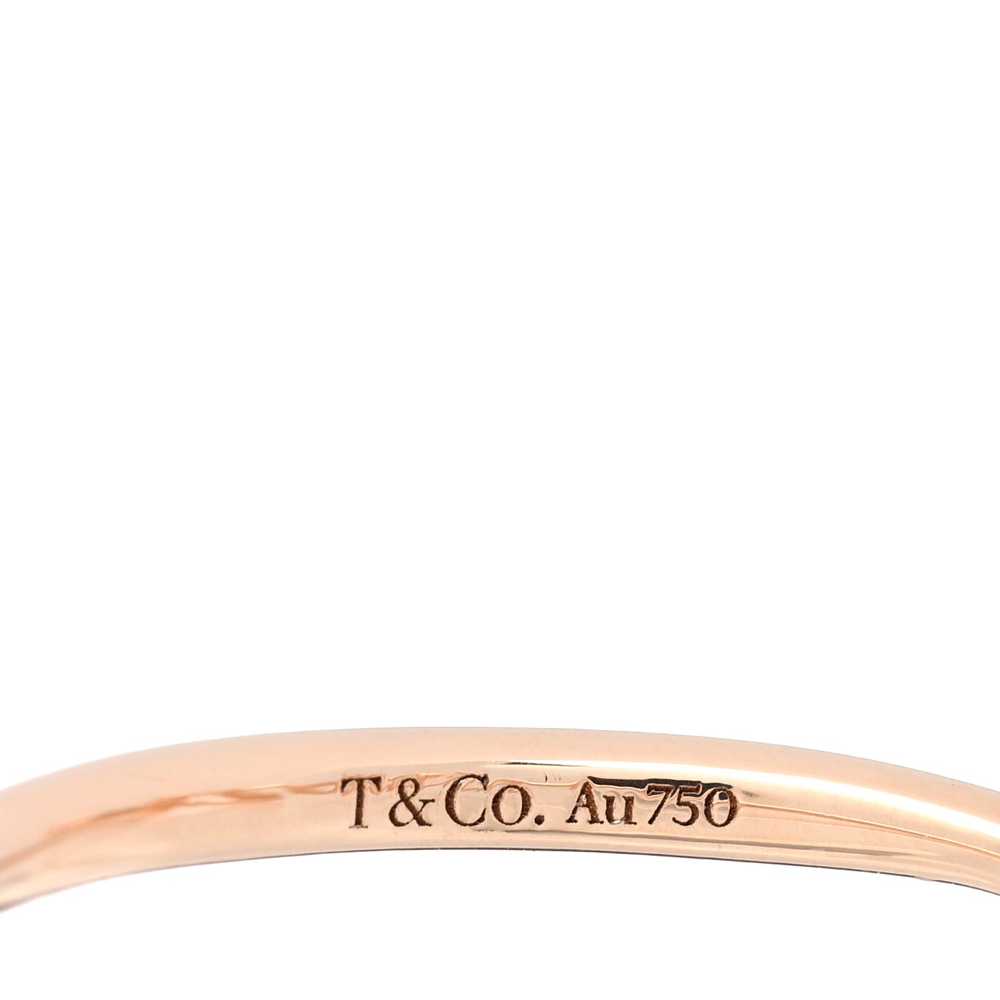 18K Yellow Gold Paloma's Graffiti Love Ring 57 8
