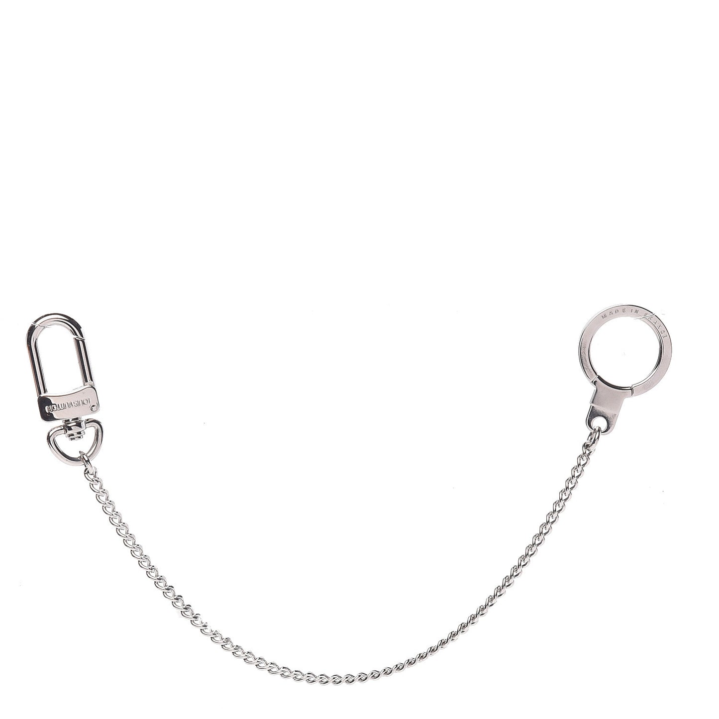 Pochette Extender Key Ring Chain Silver