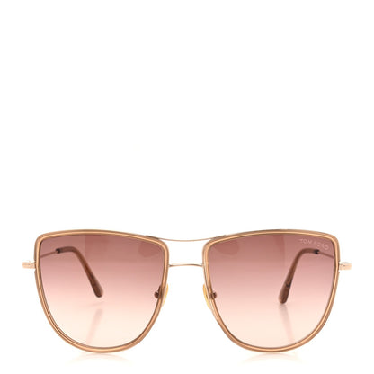 Tom Ford Tina Sunglasses TF759 Gold 2 of 8
