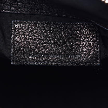 Alexander Wang Pebbled Lambskin Rocco Black Rose Gold Hardware 5 of 13