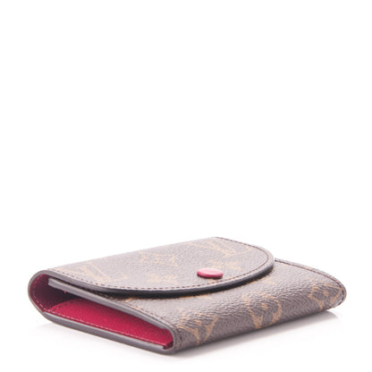 Louis Vuitton Monogram Rosalie Coin Purse Fuchsia 4 of 7