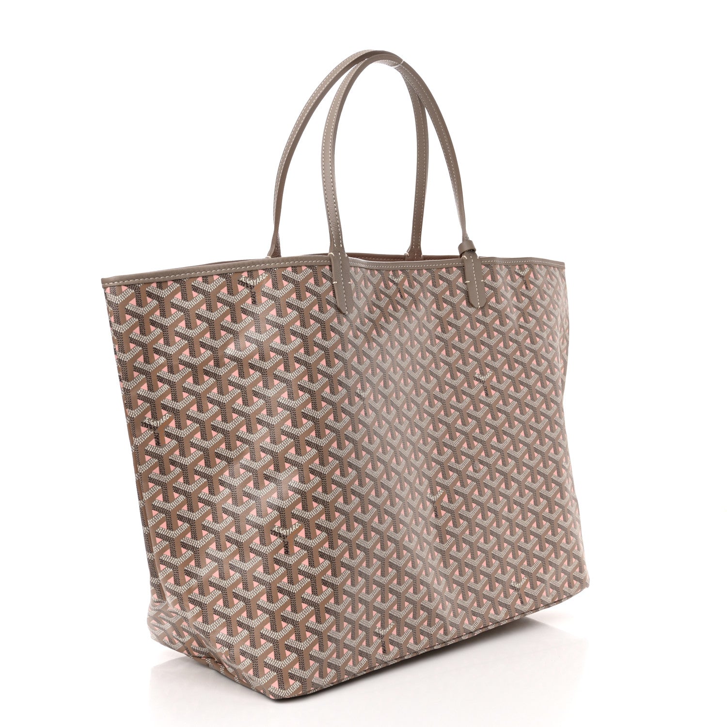 Goyard Goyardine Saint Louis Claire Voie GM Grege Powder Pink 4 of 11
