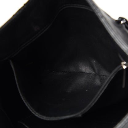 Chanel Deerskin Luxe Ligne North South Tote Black 8 of 15