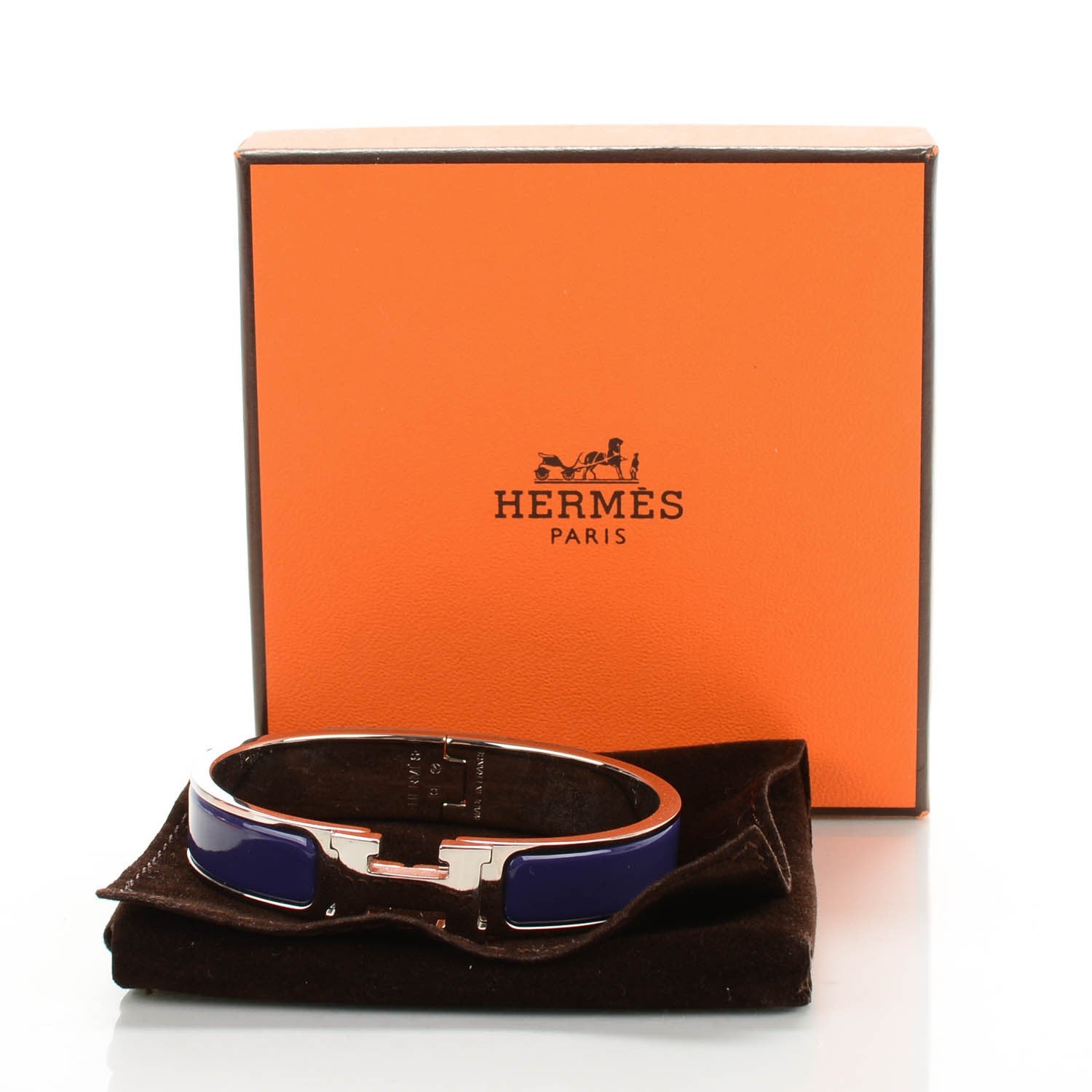 Hermes Narrow Enamel Clic Clac H Bracelet PM 5 of 5