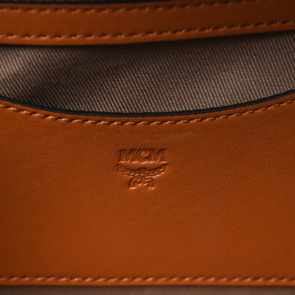 MCM Visetos Soft Berlin Crossbody Cognac 6 of 12
