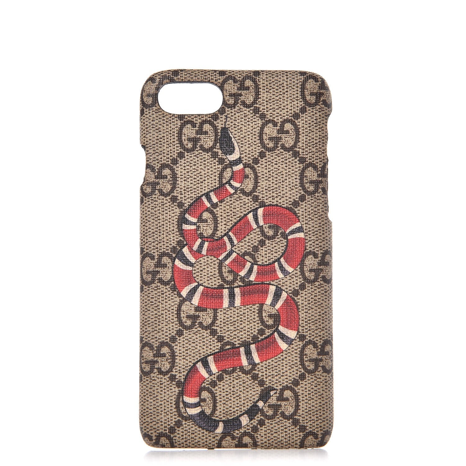 Gucci GG Supreme Monogram Kingsnake iPhone 7 Case 1 of 9