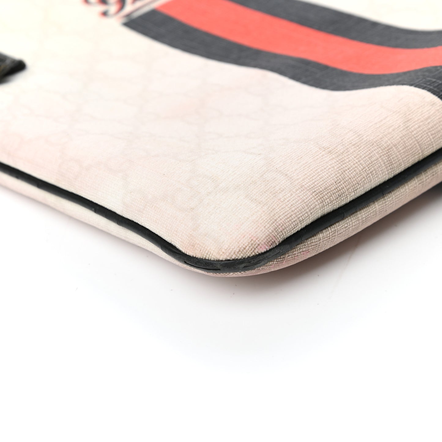 GG Plus Monogram Web Stripe Joy Messenger Bag Black