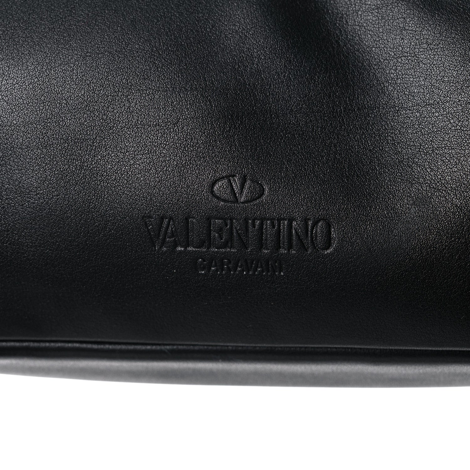 Valentino Garavani Calfskin Go Logo Belt Bag Black White 18 of 18