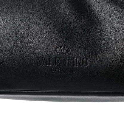 Valentino Garavani Calfskin Go Logo Belt Bag Black White 18 of 18