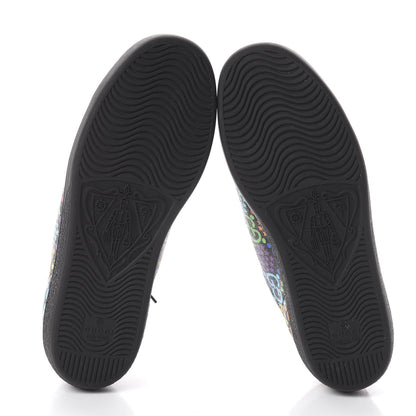 Gucci GG Supreme Monogram Psychedelic Mens Ace Sneakers 8 Black Multicolor 7 of 7