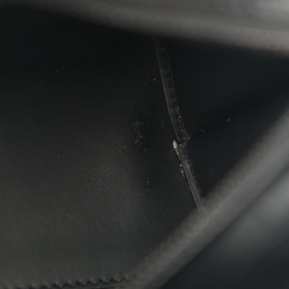 Balenciaga Semi Shiny Calfskin Crocodile Embossed Neo Classic Black Hardware Mini City Black 11 of 15