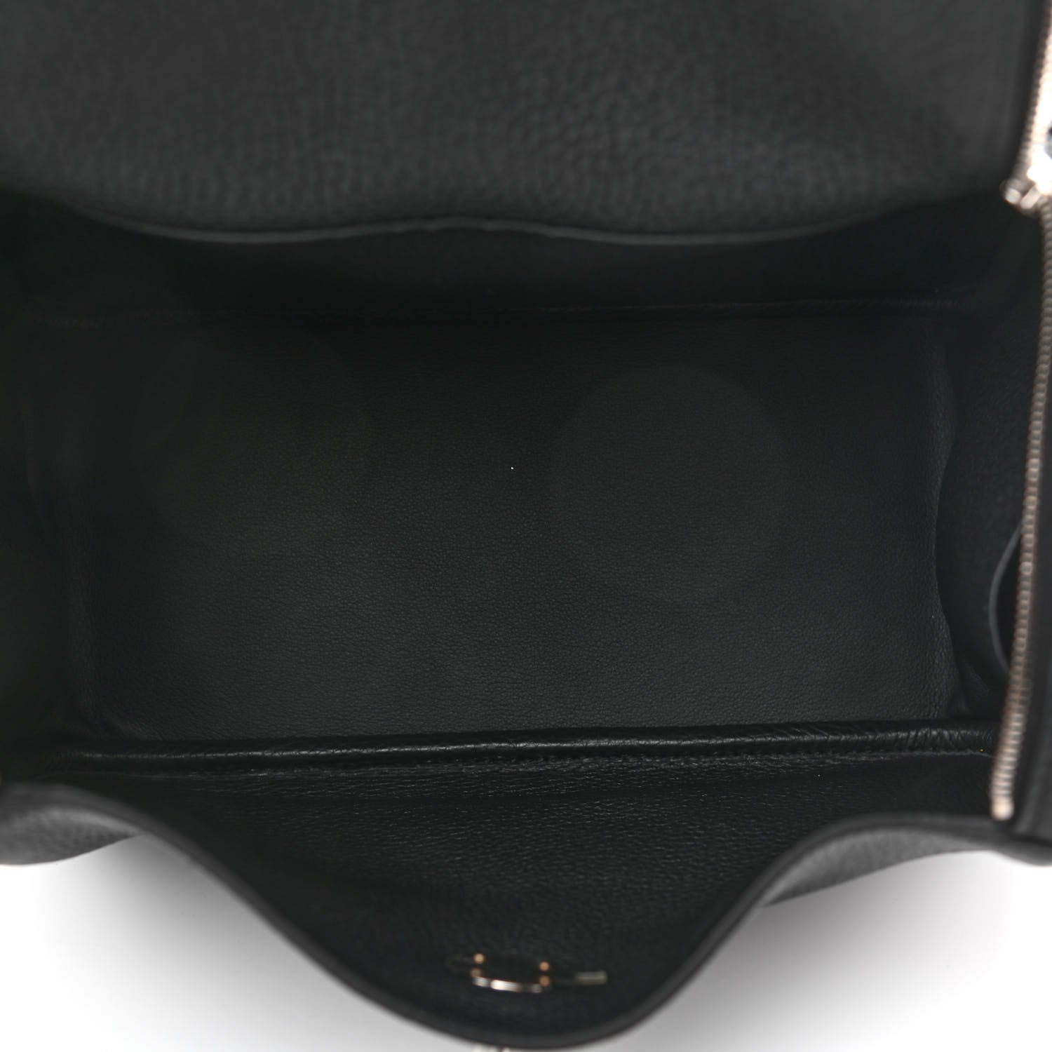 Hermes Taurillon Clemence Lindy 26 Black 5 of 10