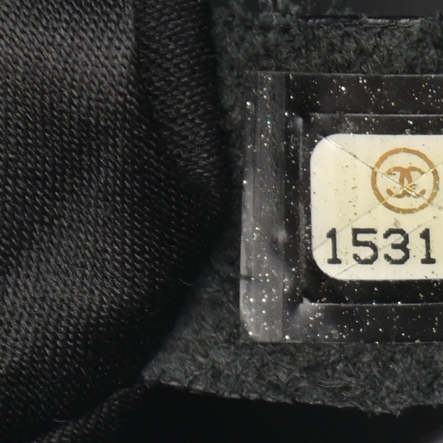 Chanel Lambskin Quilted Jumbo 3 Flap Black 7 of 11